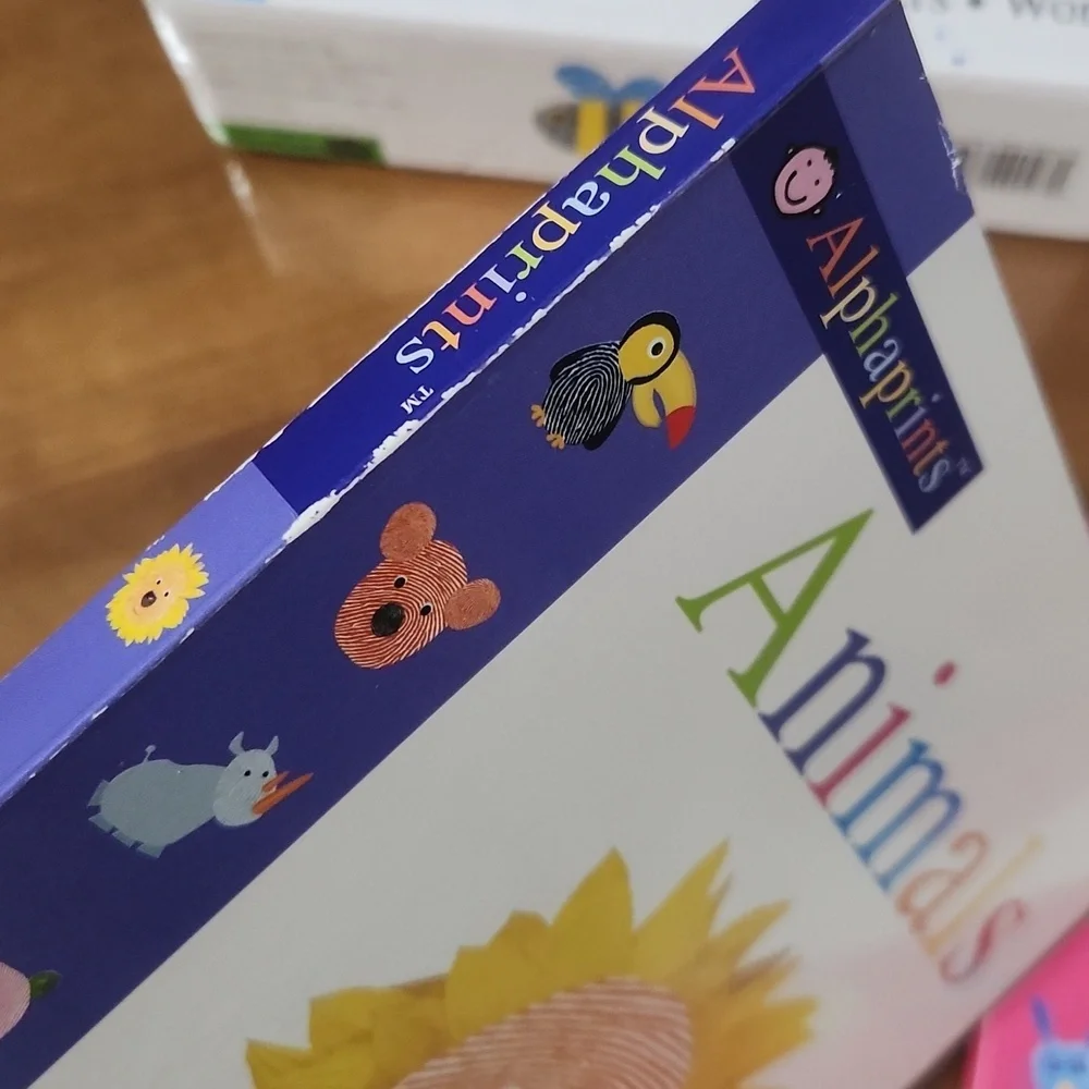 Alphaprints Kids Board Books Set of 4